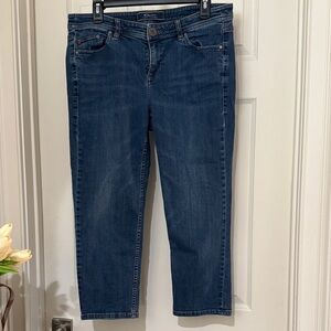 Tommy Bahama cropped Women's Blue Jeans